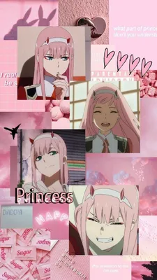 Charming Zero Two Wallpaper