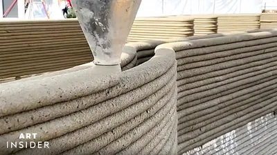 How Concrete Homes Are Built With A 3D Printer | Insider Art - YouTube