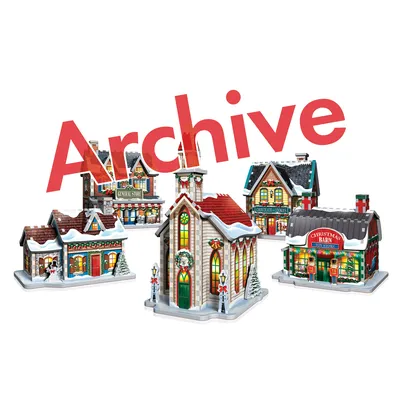 Christmas Village | Wrebbit 3D Puzzle