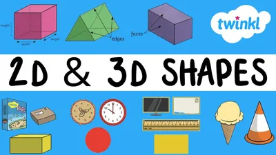 2D and 3D Shapes for Kids | Geometry for Kids | Twinkl USA - YouTube