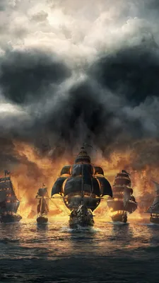 Skull and Bones Dark Pirates Ships 8K Wallpaper - Best Wallpapers