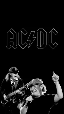 Музыкальная группа рока AC/DC | Обои для телефона