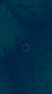 Blue apple wallpaper / Синие обои для айфона | Синие обои, Обои, Обои для  телефона