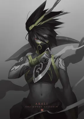 Akali (League Of Legends) Phone Wallpapers