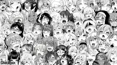 Ahegao mix wallpaper | Пикабу