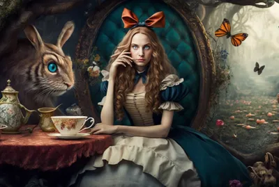 Скачать обои \"Алиса В Стране Чудес (Alice In Wonderland)\" на телефон в  высоком качестве, вертикальные картинки \"Алиса В Стране Чудес (Alice In  Wonderland)\" бесплатно