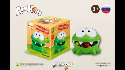 Мягкая игрушка Om Nom (Ам Ням), 21 см (ID#368376177), цена: 237 ₴, купить  на Prom.ua