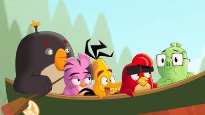 Обои Angry Birds Seasons Halloween на телефон iPhone 6