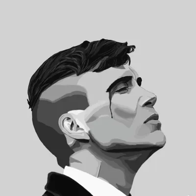 Арт Томаса Шелби. Art by Thomas Shelby. в стиле 2D, Поп-арт на