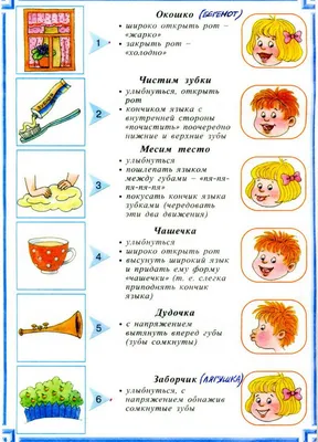 Комплексы артикуляционной гимнастики - ДС 289