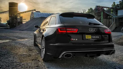 Audi rs6, audi, car, gray, front view, HD phone wallpaper | Peakpx