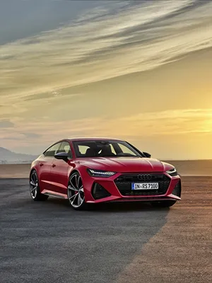 Image Audi Sportback, RS7, 2020 Red sunrise and sunset 600x800