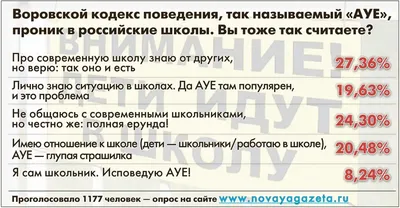 Провинциальные школьники наказали учителя за незнание понятий АУЕ - Обзор  прессы | Завуч.инфо