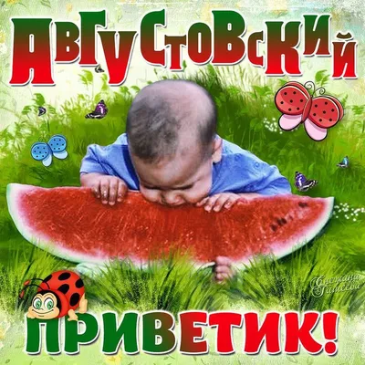 Щедрый, тёплый, нежный август