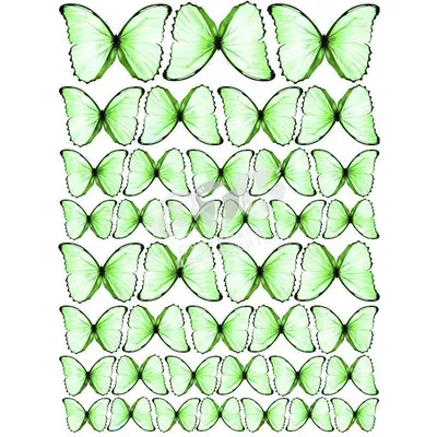 Сахарная картинка Бабочки 29 купить
