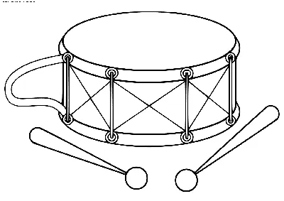 Картинки барабан для детей детского сада - 19 фото
