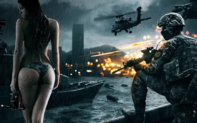 Battlefield 4 обои - хороший день для погружения - обои на телефон