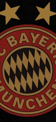 Картинка FC Bayern Munich на телефон 1170x2532