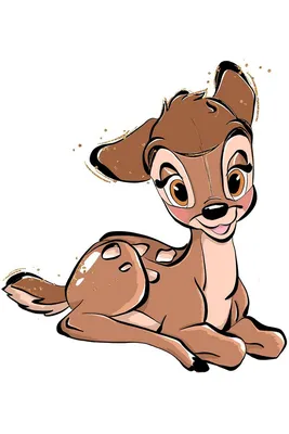 Bambi. Бемби. | Бэмби дисней, Милые рисунки, Мультипликационные рисунки