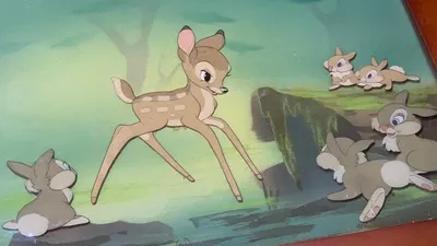 Bambi + Faline by KingSimba on DeviantArt