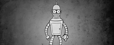 Купить постер (плакат) Futurama: Bender на стену для интерьера