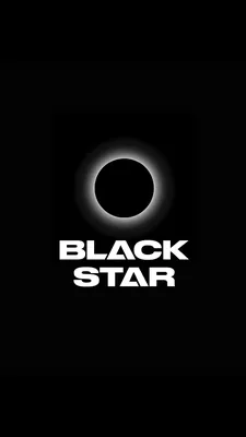 Black star обои на телефон