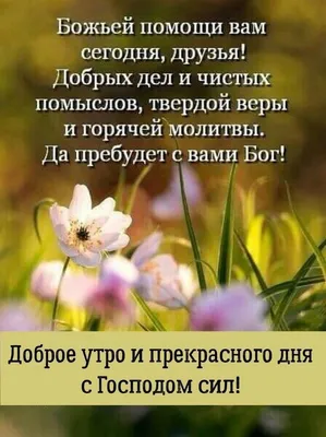 Открытка Благословенного дня! Мира на всей Земле! Храни вас Господь!