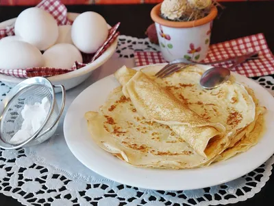 Блины с ягодами, зам. с бесплатной доставкой на дом из «ВкусВилл» | Москва  и вся Россия