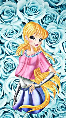 3D обои Winx Club Блум, Стелла, Флора, Лейла, Муза и Текна мультики #59696  для рабочего стола