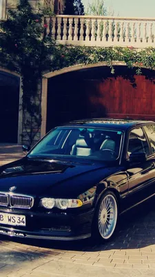 Обои Bmw E38 Old Photography для телефона и на рабочий стол iPhone 11 Pro