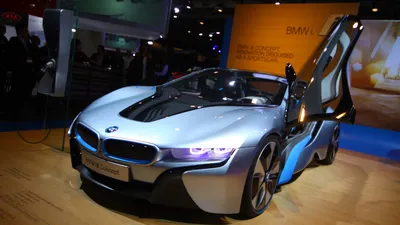 Картинка BMW i8 для iPhone 6 Plus