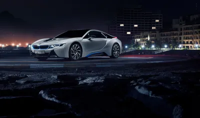 Обои BMW i8 на телефон iPhone 8 Plus