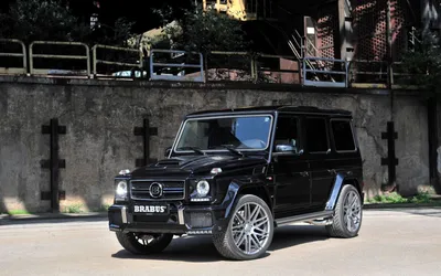 Скачать обои природа, тюнинг, BRABUS, гелик, раздел mercedes в разрешении  1600x900