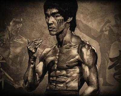 Брюс Ли (Bruce Lee) обои на рабочий стол — Abali.ru