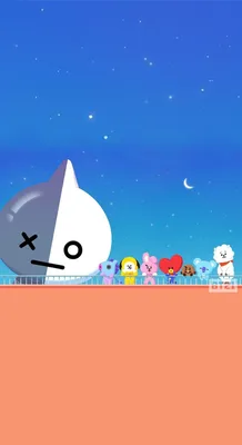 Обои: каваи, милый, Tata, V, Bt21, бт, Cooky, Kookie, кролик, животное,  маленький