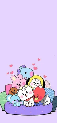 BT21 обои на телефон) ❣️💞💟💝💜💚💛 | Wiki | BTS and A.R.M,Y Amino