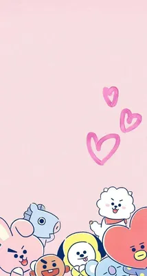 BT21 Wallpaper HD Sticker - WAStickerApp BT21 для Android — Скачать