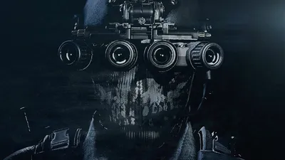 Call Of Duty Ghosts Mask Wallpaper for iPhone 7 Plus