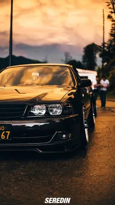 Скачать 1920x1080 toyota, chaser, дрифт, вид сбоку обои, картинки full hd,  hdtv, fhd, 1080p