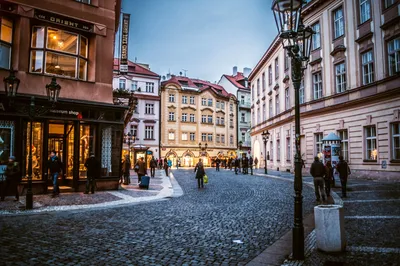 Скачать обои Прага, Чехия, Карлов мост, Nove Mesto, раздел город в  разрешении 1920x1080