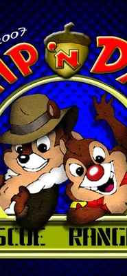 Обои Chip and Dale Cartoon для iPhone 12 Pro