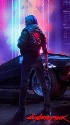 Cyberpunk фоновые обои для телефона 1080x2400. | Черные обои на телефон. |  Постила