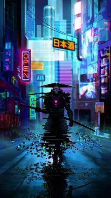 Пин от пользователя Joshua Hall на доске Cyberpunk art | Киберпанк,  Графические постеры, Художественные постеры