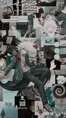 nagito komaeda aesthetic wallpaper | Милые рисунки, Графические проекты,  Японские иллюстрации