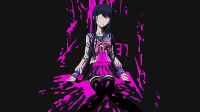 Скачать обои \"Danganronpa Another Episode: Ultra Despair Girls\" на телефон  в высоком качестве, вертикальные картинки \"Danganronpa Another Episode:  Ultra Despair Girls\" бесплатно