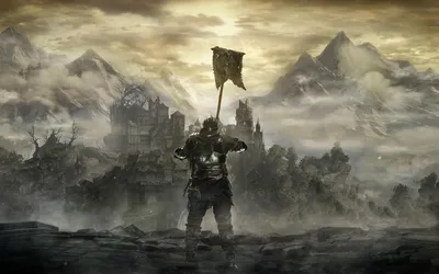 Picture Dark Souls Swords armour warrior 3 Fantasy vdeo game 640x960