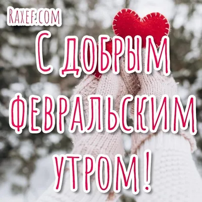 Доброе утро всем любимым и родным♥️Привет Февраль!Чашка чая для друзей... -  YouTube