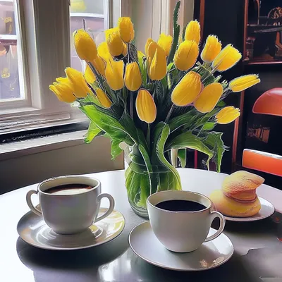 Доброго утра!🥰🥰🥰 Хорошего дня и отличного настроения!🌞☕🍩 #доброеу... |  TikTok