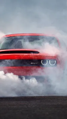 Скачать обои \"Dodge Challenger Srt Демон\" на телефон в высоком качестве,  вертикальные картинки \"Dodge Challenger Srt Демон\" бесплатно