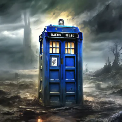 Doctor who in tardis» — создано в Шедевруме